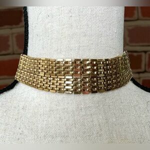 💛Vintage Vendome Gold Choker Necklace